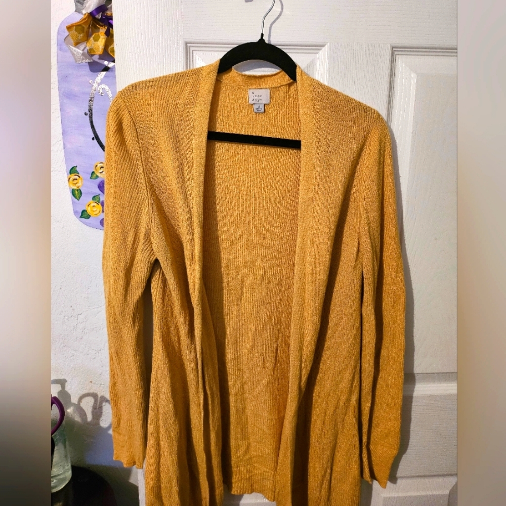 Yellow Cardigan